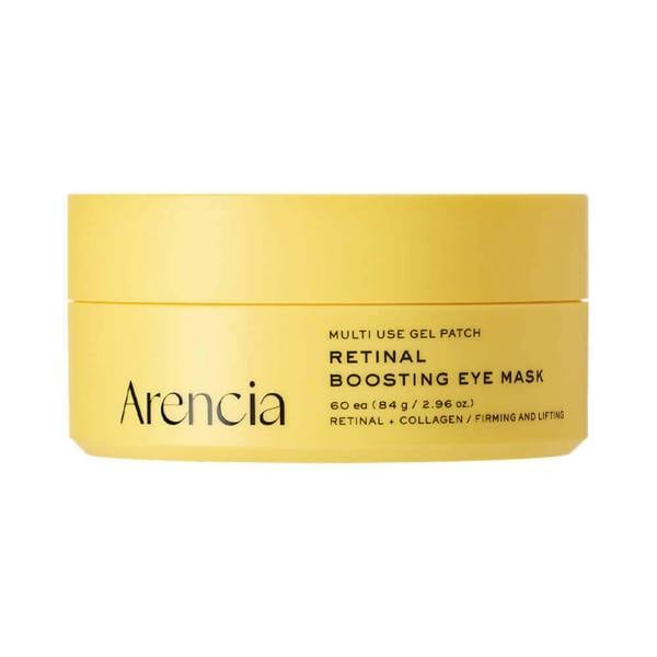 Arencia Retinal Boosting Eye Mask – 60EA Korean hydrogel eye patches with high-potency Retinal available at Atelier De Glow UK.