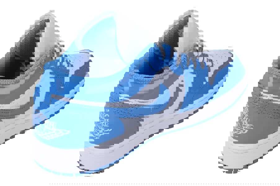 Nike Air Jordan 1 Low SE Mens Trainers Fz2138  114 - White Legend Blue 114 - Photo 2