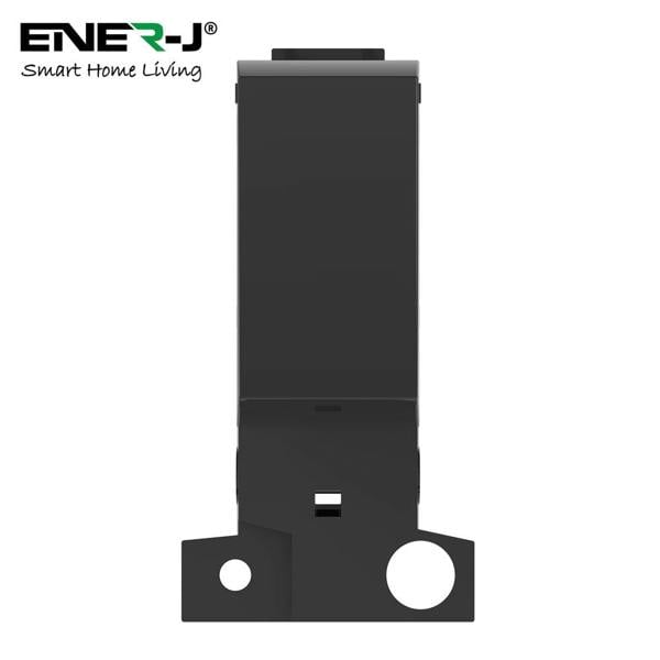 ENER-J 1 Gang Grid Switch, Black Body