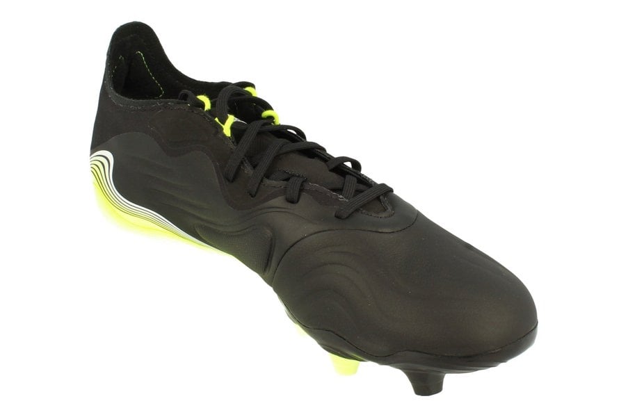 Adidas Copa Sense.2 FG Mens Football Boots  FW6551 - Black White Yellow Fw6551 - Photo 3
