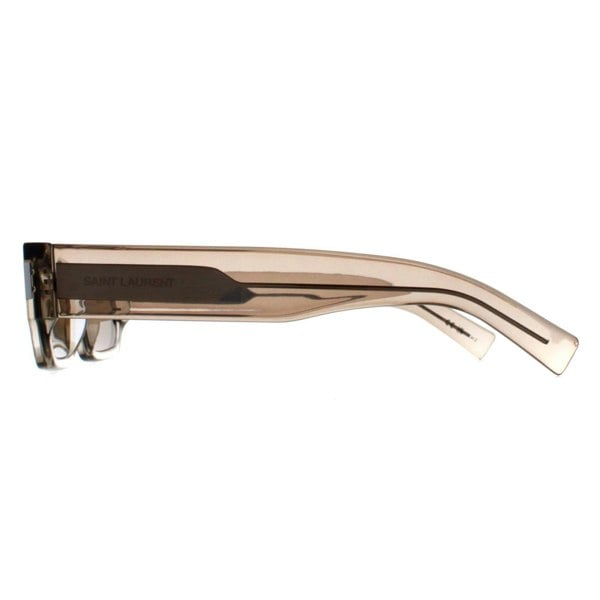 Saint Laurent Sunglasses SL660 004 Transparent Beige Brown