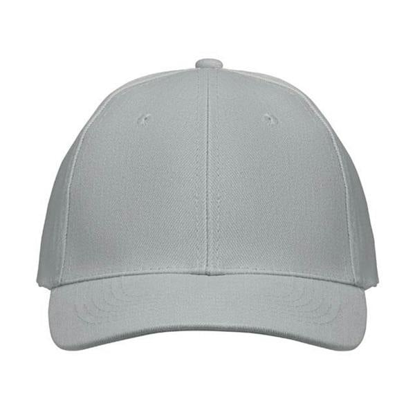 MidOcean Buffalo 6 Panel Baseball Cap - Grey - 