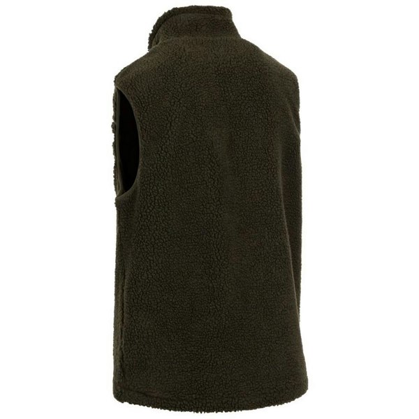 Trespass Mens Buckless B Fleece Gilet - Ivy