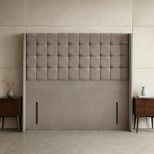 Great British Beds Winged Cubed Headboard