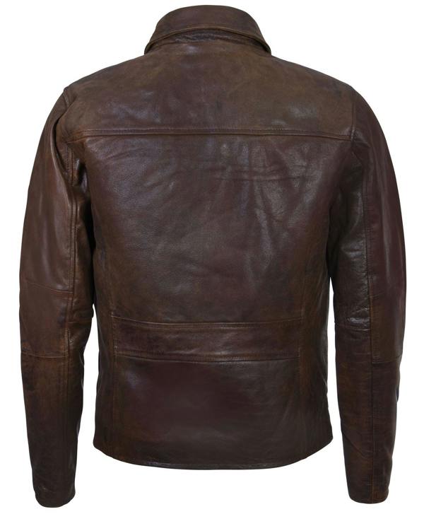 Infinity Leather Men's Harrington Cow Hide Leather Jacket-Lima