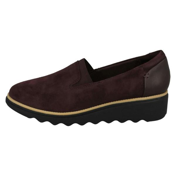 Clarks Ladies Clarks Slip On Smart Shoes - Sharon Dolly