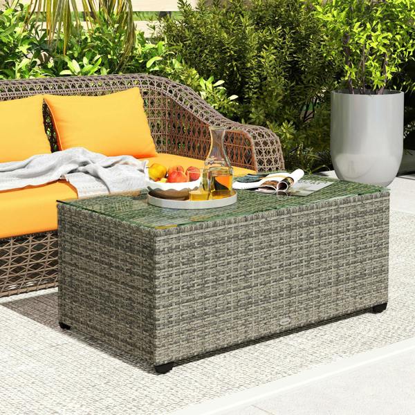 Rattan Coffee Table