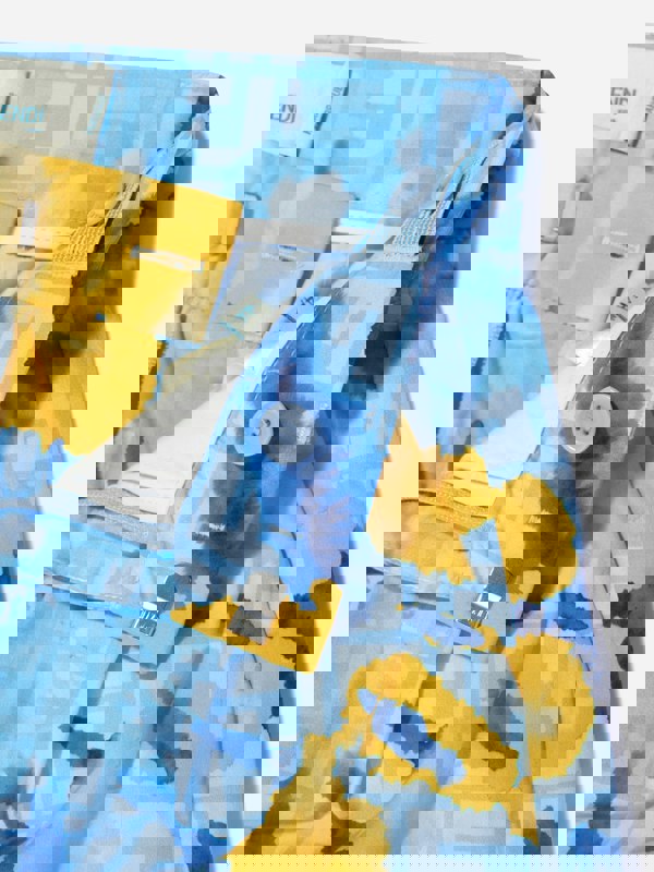 Fendi Kids Fendi Boys Tie Dye Shorts in Blue