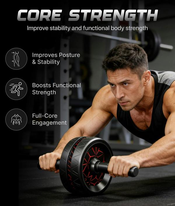 ROMIX Ab Wheels & Rollers