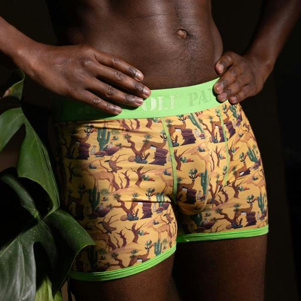 SWOLE PANDA Bamboo Boxers - Savannah