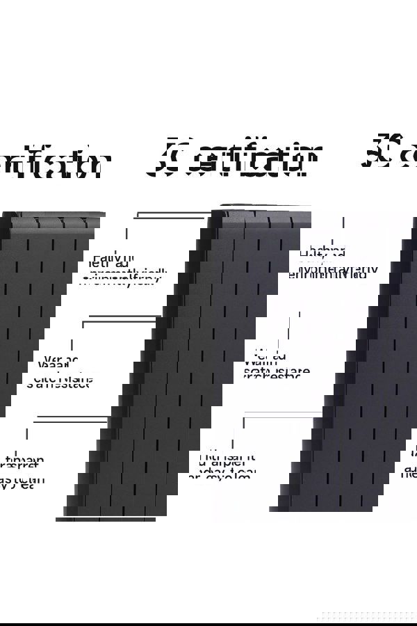 Living and Home 2000W Electric Ceramic Core Radiatore with WIFI and Timer Black