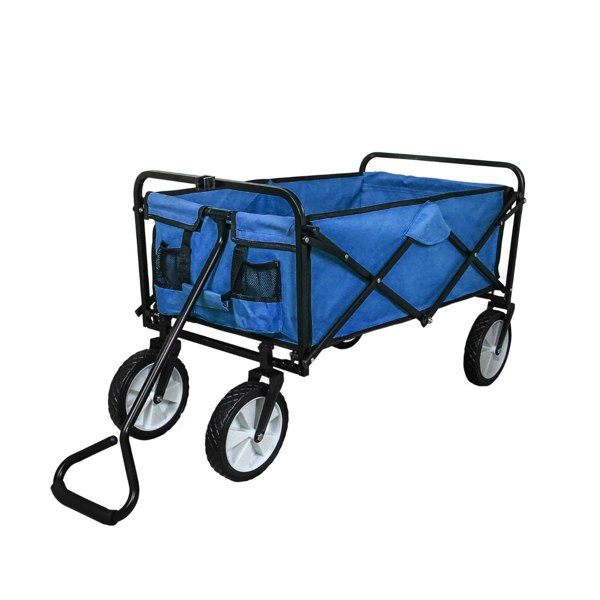 Monstershop Foldable Garden Cart - Blue