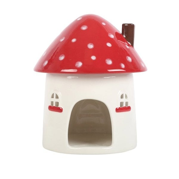 Serano Mushroom House Oil Burner and Wax Warmer