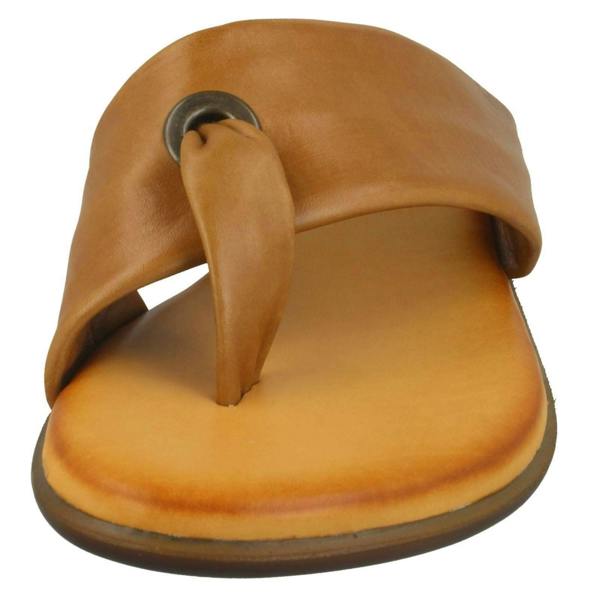 Leather Collection Ladies Leather Collection Toepost Sandals
