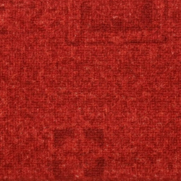 Berkfield Stair Mats Self-adhesive 10 pcs 65x21x4 cm Red