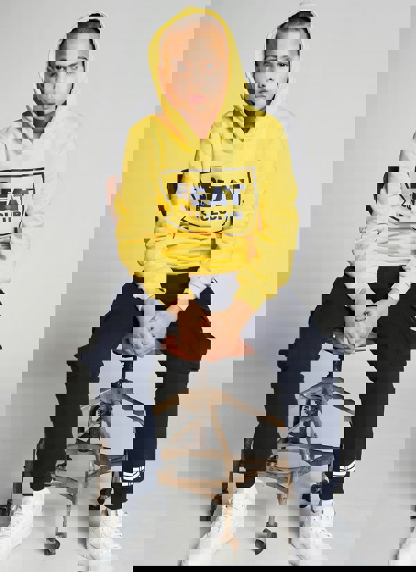 Beat Boyz Club Helios Pop Hoodie - Yellow