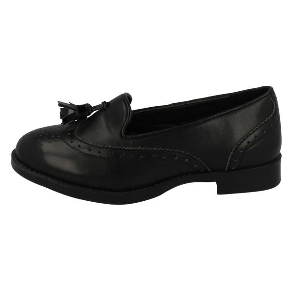 Spot On Girls Spot On Brogue Detail School Shoes