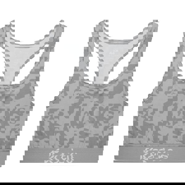 Kecks Liquid Grey Sports Bralette