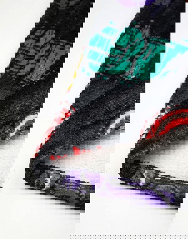 Marvel Boys Multicoloured Character Icons Blanket Hoodie (One Size)