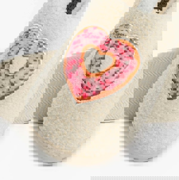 Jo & Joe DELIGHT Womens Mule Slippers Cream