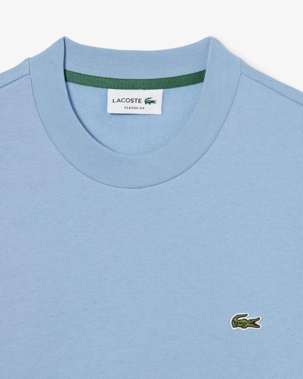 Lacoste Mens Crew Neck Fleece Sweatshirt - Aphylla AEY