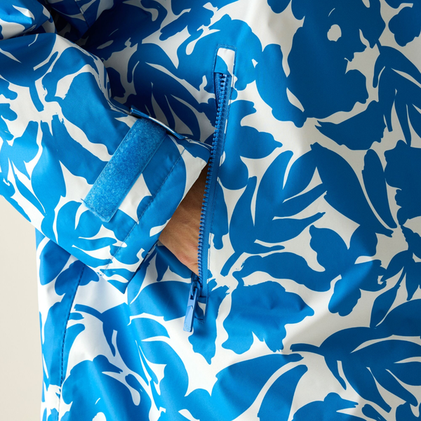 Regatta Unisex Adult Fleur Bloom Changing Robe - Blue