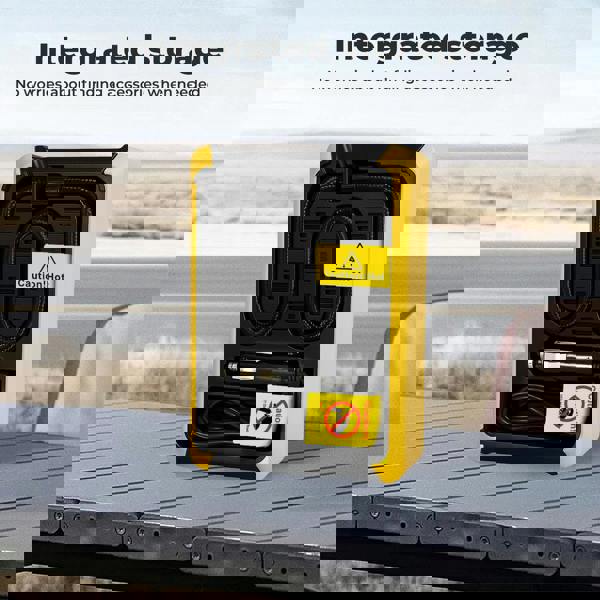 Manan Car Tyre Inflator Electric Air Compressor Pump 12V 150PSI with LED Light