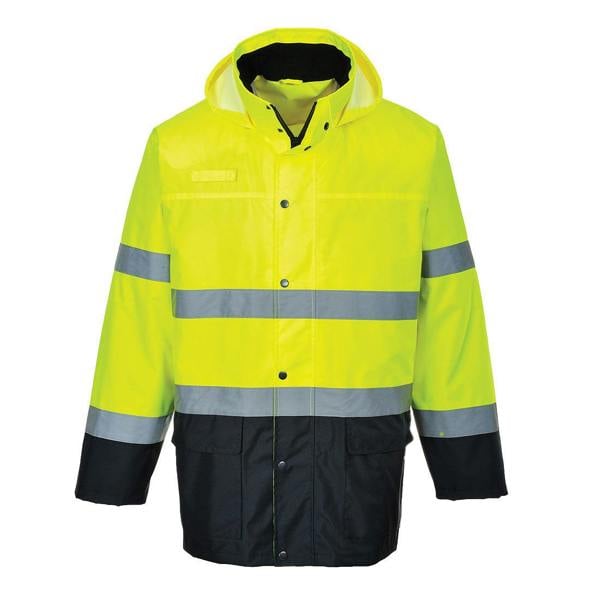 Hi-Vis Contrast Rain Lite Traffic Jacket Portwest