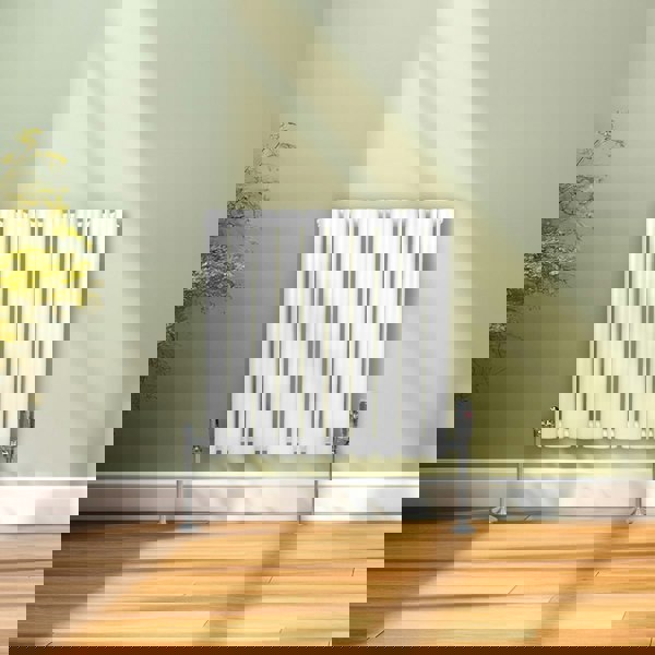 Monstershop Oval Column Radiator – 600mm x 600mm - White