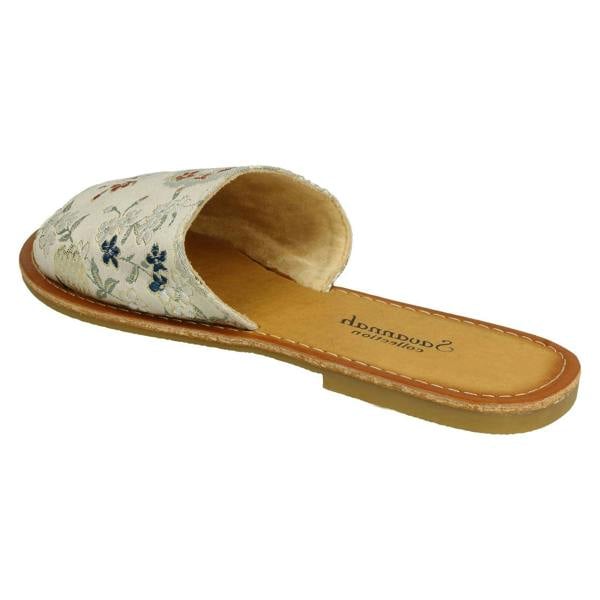 Savannah Ladies Savannah Patterned Mule Sandals