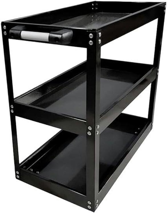 HYGRAD BUILT TO SURVIVE Tool Storage Heavy Duty Durable Garage Trolley Workshop 3 Tier Wheel Cart Shelf HYGRAD®