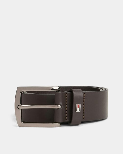 Tommy Hilfiger Denton 4" Gift Boxed Mens Belt - Testa Di Moro