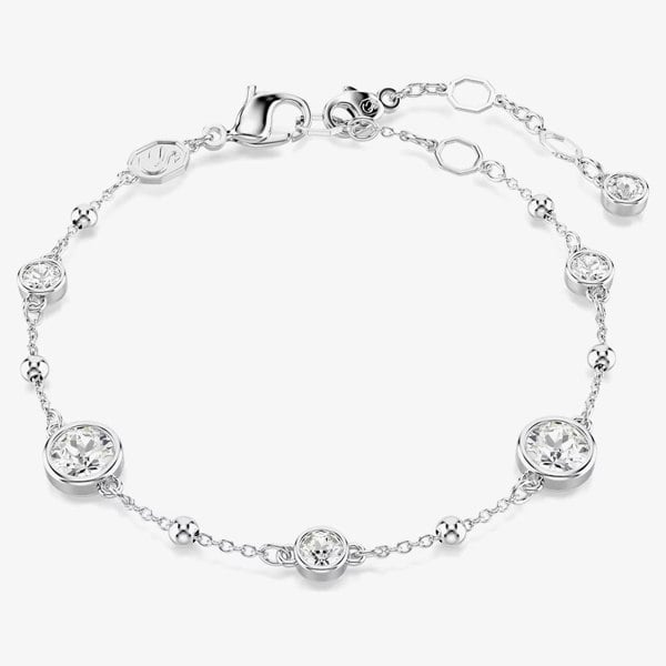 Swarovski Imber Round Cut Rhodium Plated Crystal Bracelet 5696079