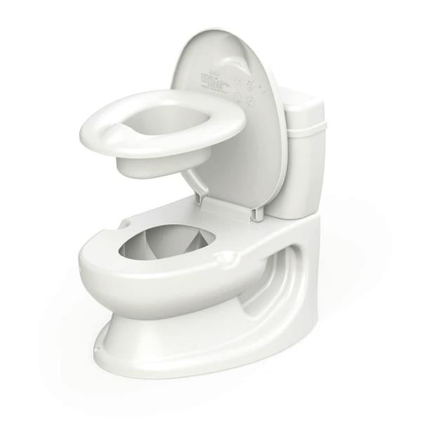 Dolu Toddler Educational Baby Potty Training Chair Seat, White - 18 Months+