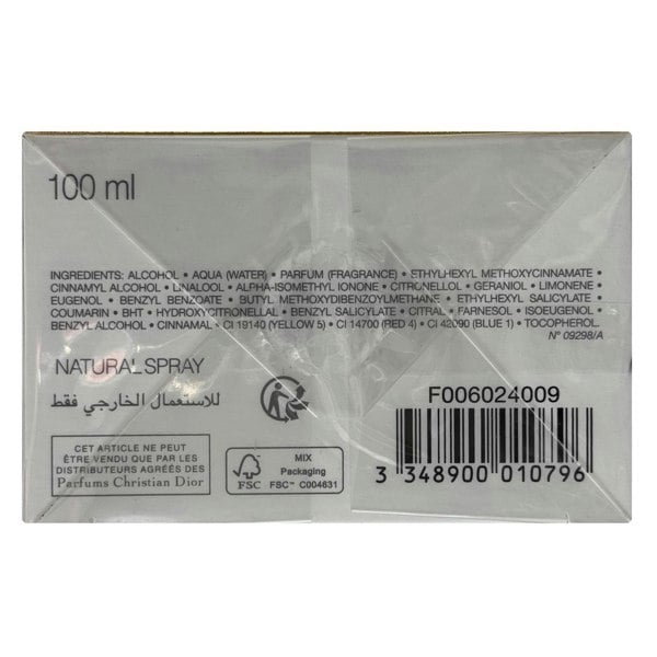 Christian Dior Dioressence Eau de Toilette 100ml Spray