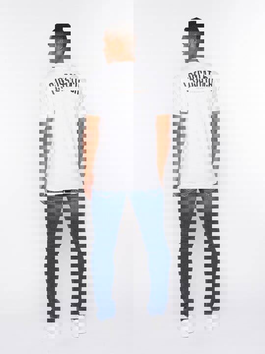 Crosshatch Cronstand T-Shirt White