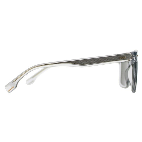 Hugo Boss Sunglasses BOSS 1317/S KB7 CW Transparent Grey Green Gold Mirror