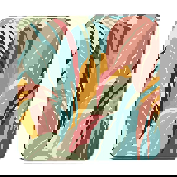 Benjamin Tate Design artistic abstract leaves (Coaster)