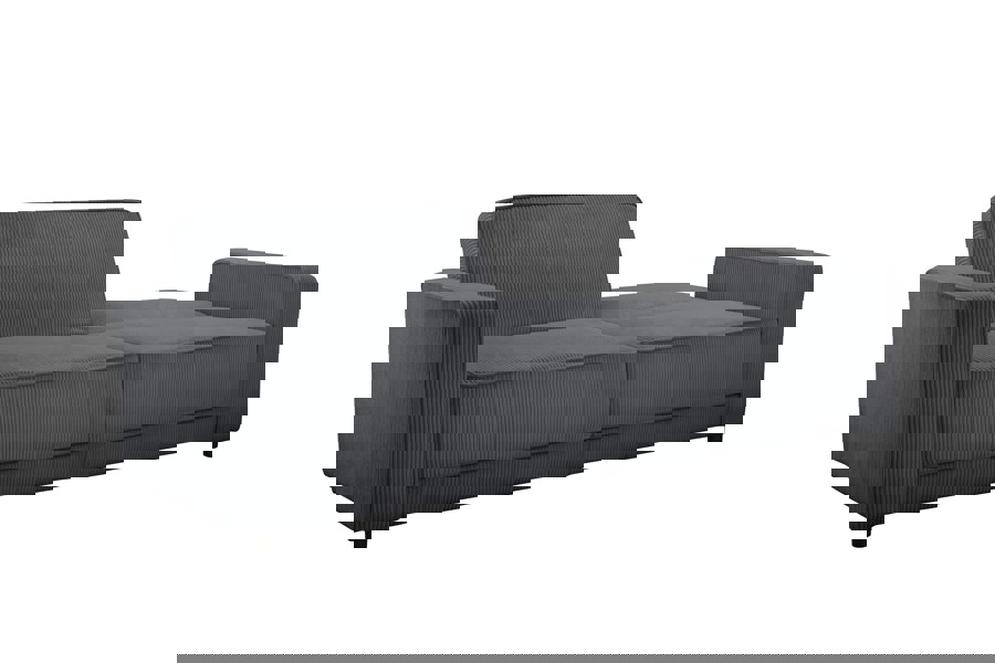 Dorel Home Allie 3 Seaters Sofabed Anthracite Corduroy