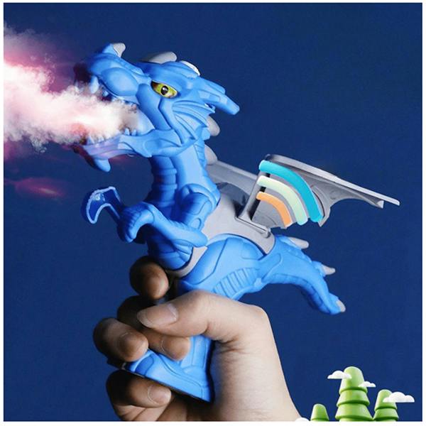 Dragodirect Electric Dinosaur Spray Toy Mechanical T-Rex & Triceratops for Kids
