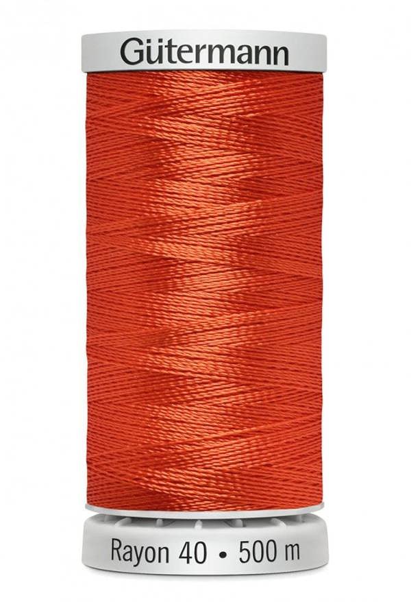Gutermann No 40 Sulky Rayon Embroidery Thread 500m Rayon Thread Suitable For Embroidery