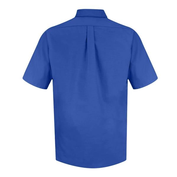 Premier Mens Short Sleeve Poplin Shirt - Royal Blue