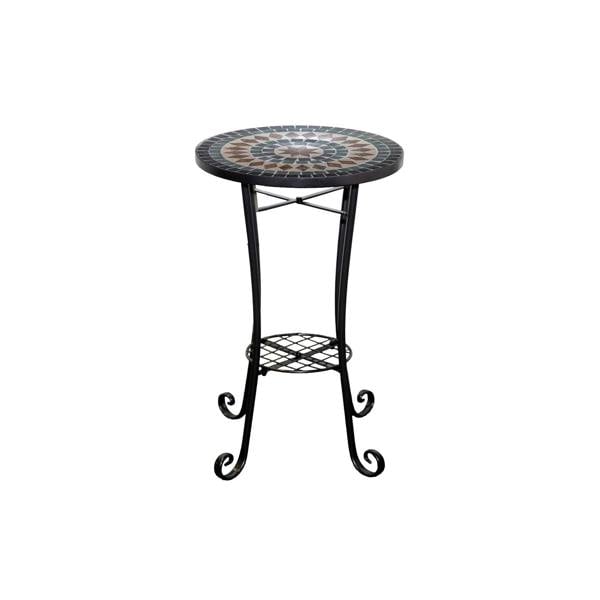 35cm Marrakech Mosaic Plant Stand/Side Table image 1