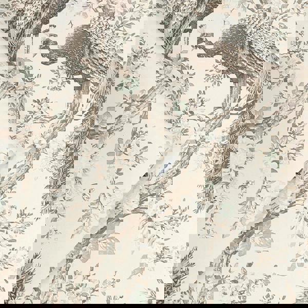 Laura Ashley Belvedere Wallpaper - Soft Truffle - 10m