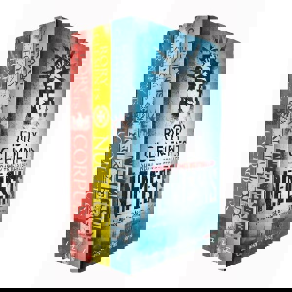 Tom Wilde Series 3 Book Set by Rory Clements Corpus, Nucleus & Nemesis