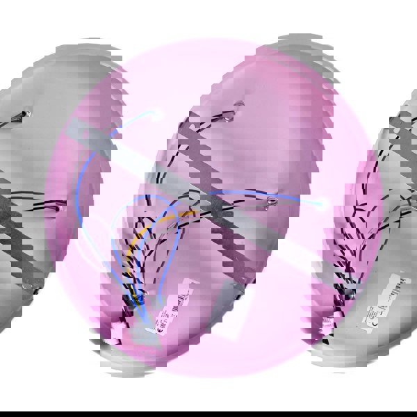 Milagro Ceiling Lamp Star 3XE27 Baby Pink Attractive Hand Made Chandelier With Suspended Crystals And Stars