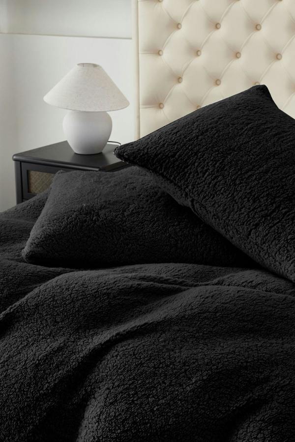 Ezysleep Winter Warm Soft Teddy Fleece Duvet Set