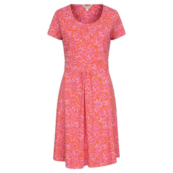 Mountain Warehouse Womens/Ladies Orchid Leaves Dress - Bright Pink