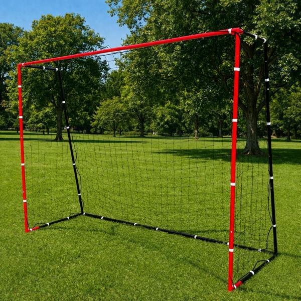 Rexco 3m x 2m Portable Football Goal Net Garden Soccer Training & Match Goal