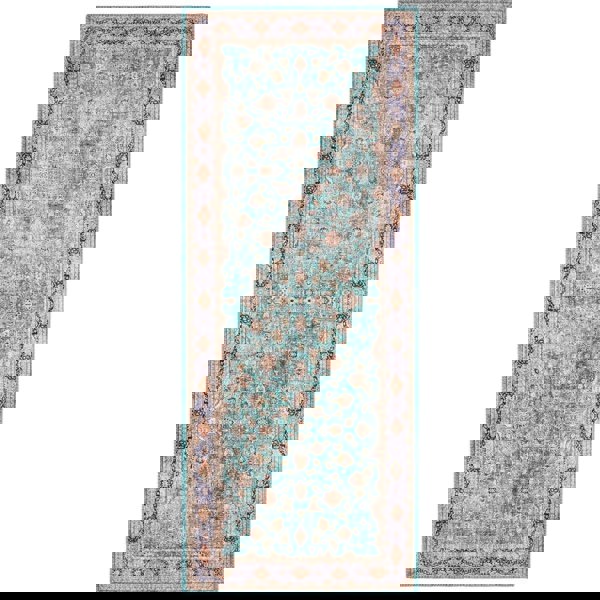 Keshan Maschad Oriental-Optic Rug – Vintage Elegance